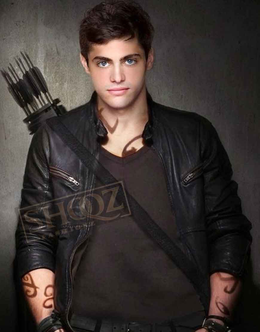 Shadowhunters Matthew Daddario Leather Jacket Shadowhunters Matthew Daddario Leather Jacket